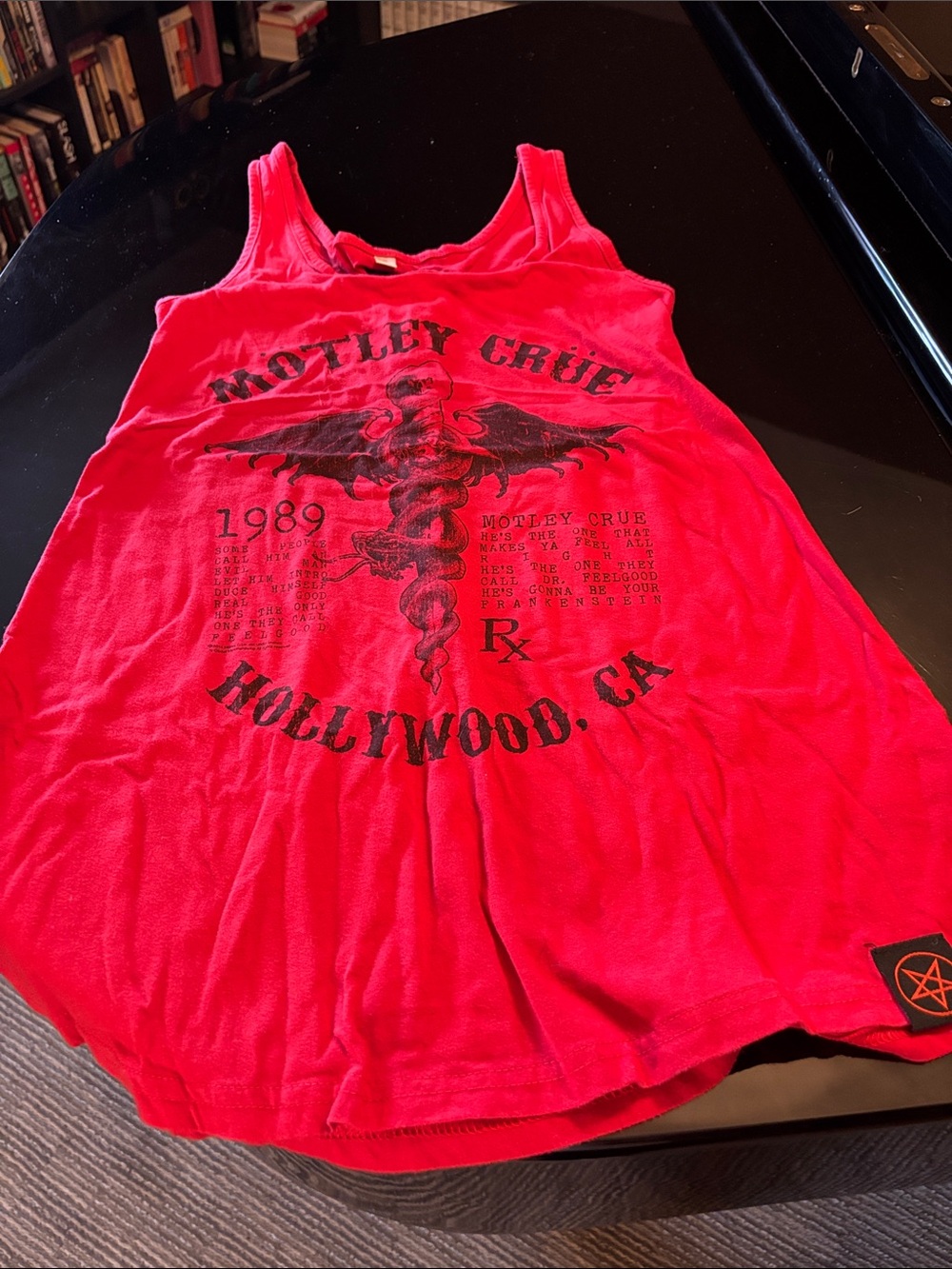 Motley Crue band tee